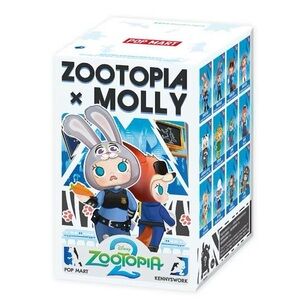 POP MART Molly x Zootopia 2 Mini Figure Sealed Blind Box — 100% Authentic!